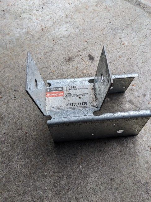 Simpson Strong-tie EPC44 End Post Cap For 4x4