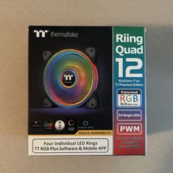 Thermaltake Riing Quad Case/Radiator Fan