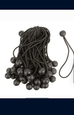 6 In. Tarp Ball Bungee 10 Pack
