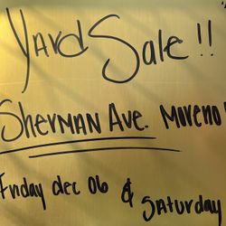 Yard Sale