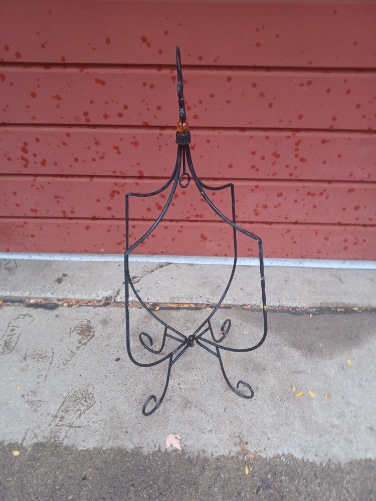Metal Foldable Plant Hanging Stand