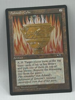 MTG Alliances Ashnod’s Cylix Artifact Card