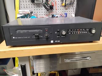 Vintage Japanese TOA RT-22 AM/FM Tuner With Cassete Player Working $30 Or Best Offer