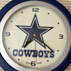 Dallas Cowboys Clock