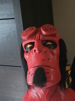 Hellboy costume with hand