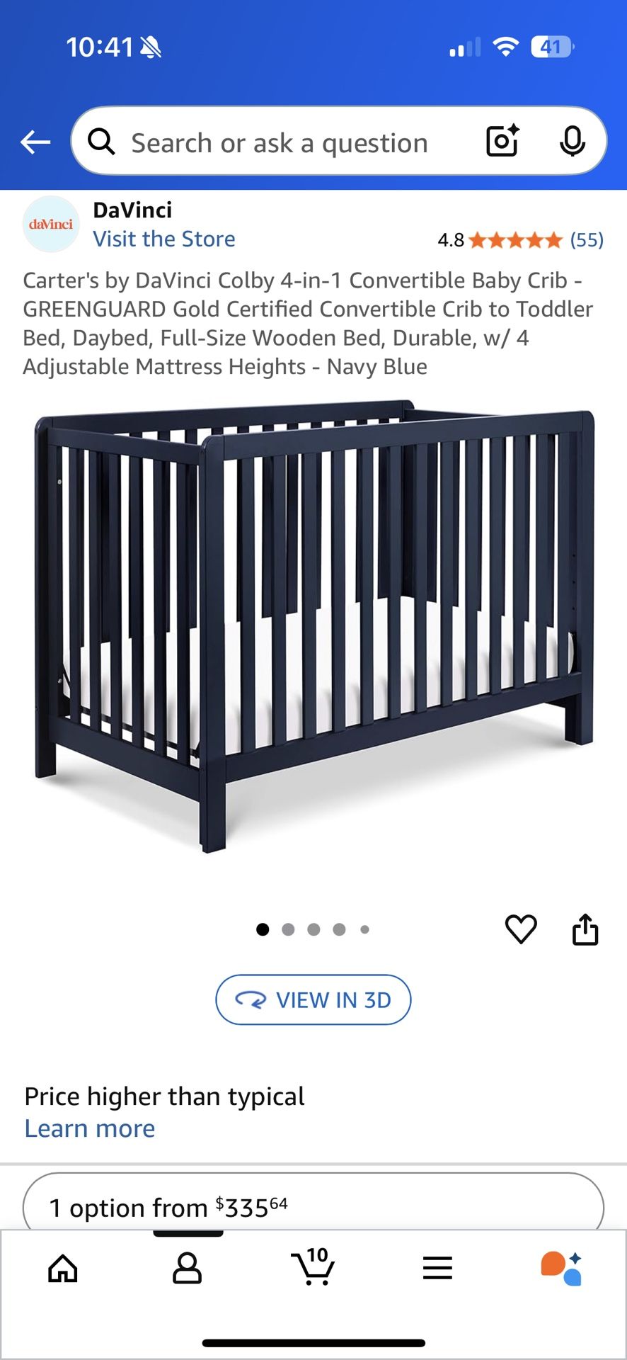 Baby Crib For Sale