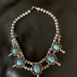 Turquoise Indian Necklace 