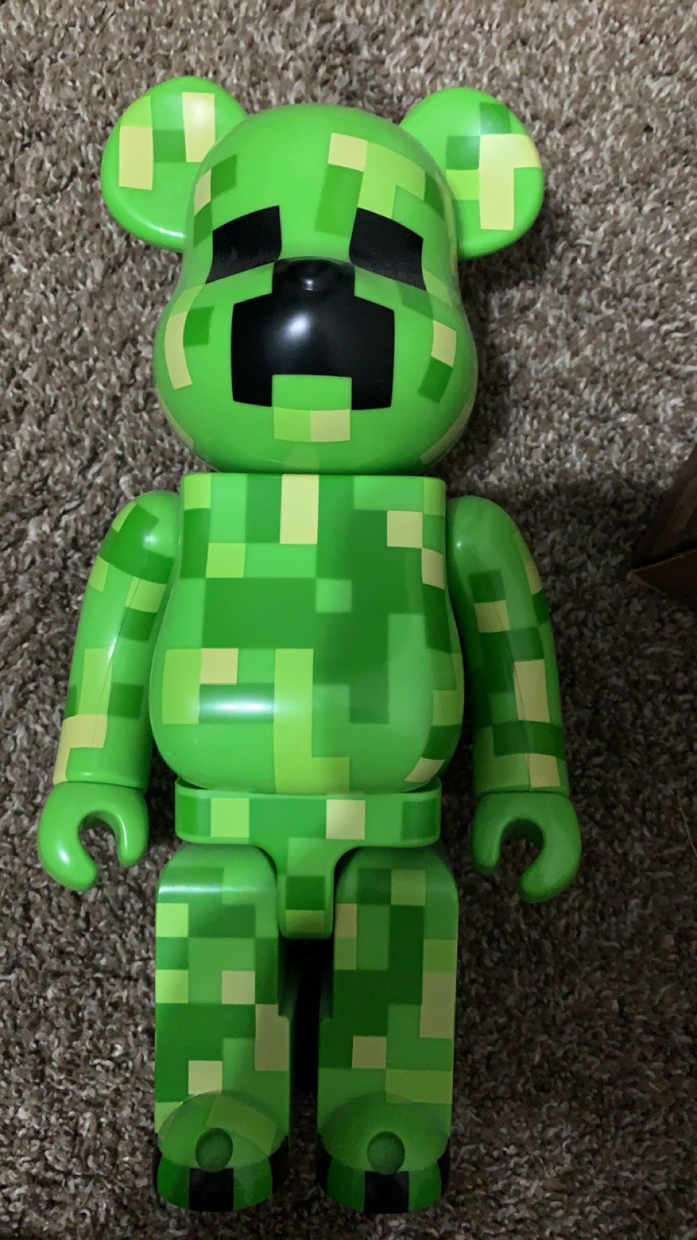 Bearbrick Minecraft Creeper 400% for Sale in Clifton, NJ - OfferUp