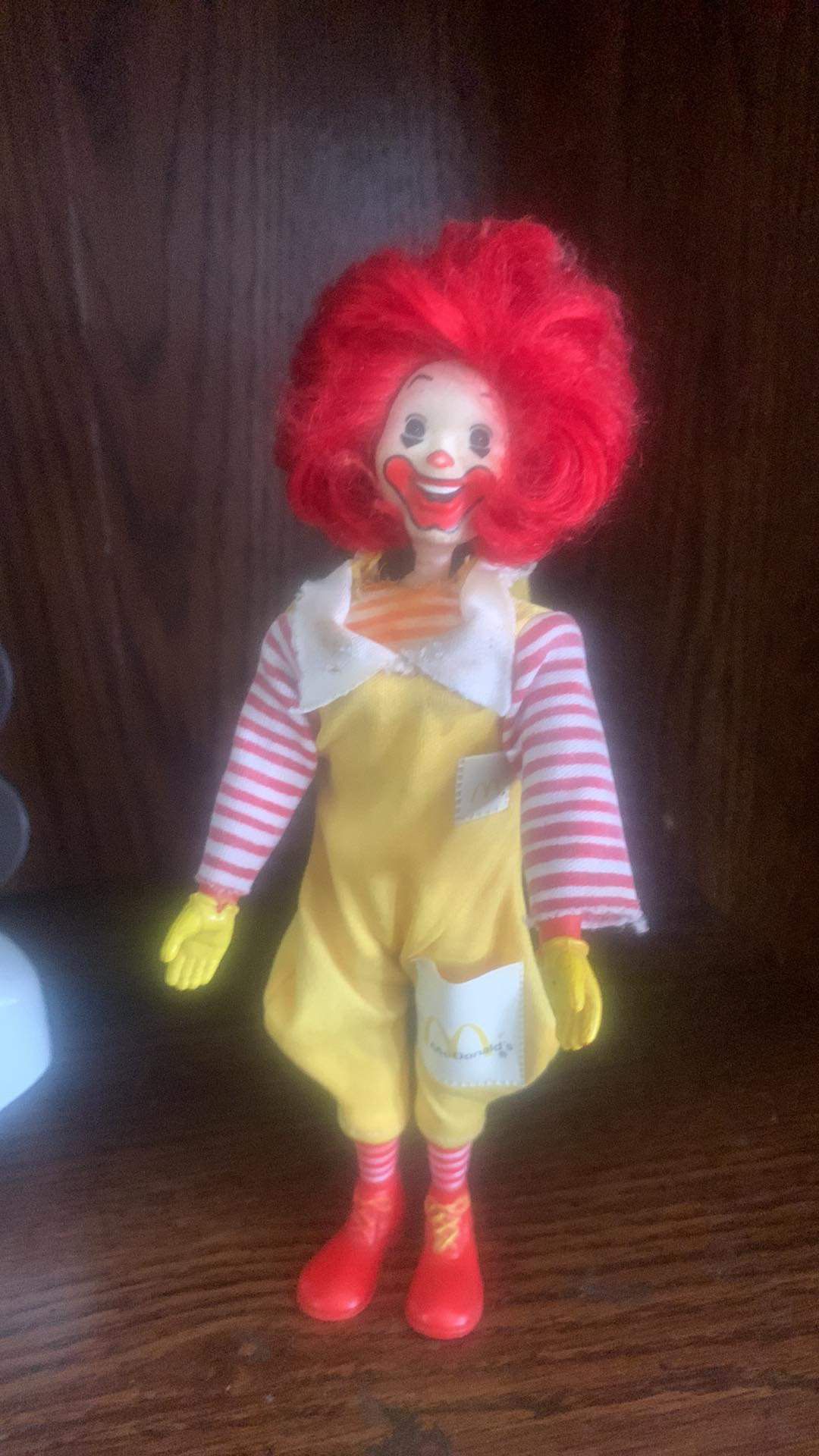 Vintage Ronald McDonald Doll (1976)