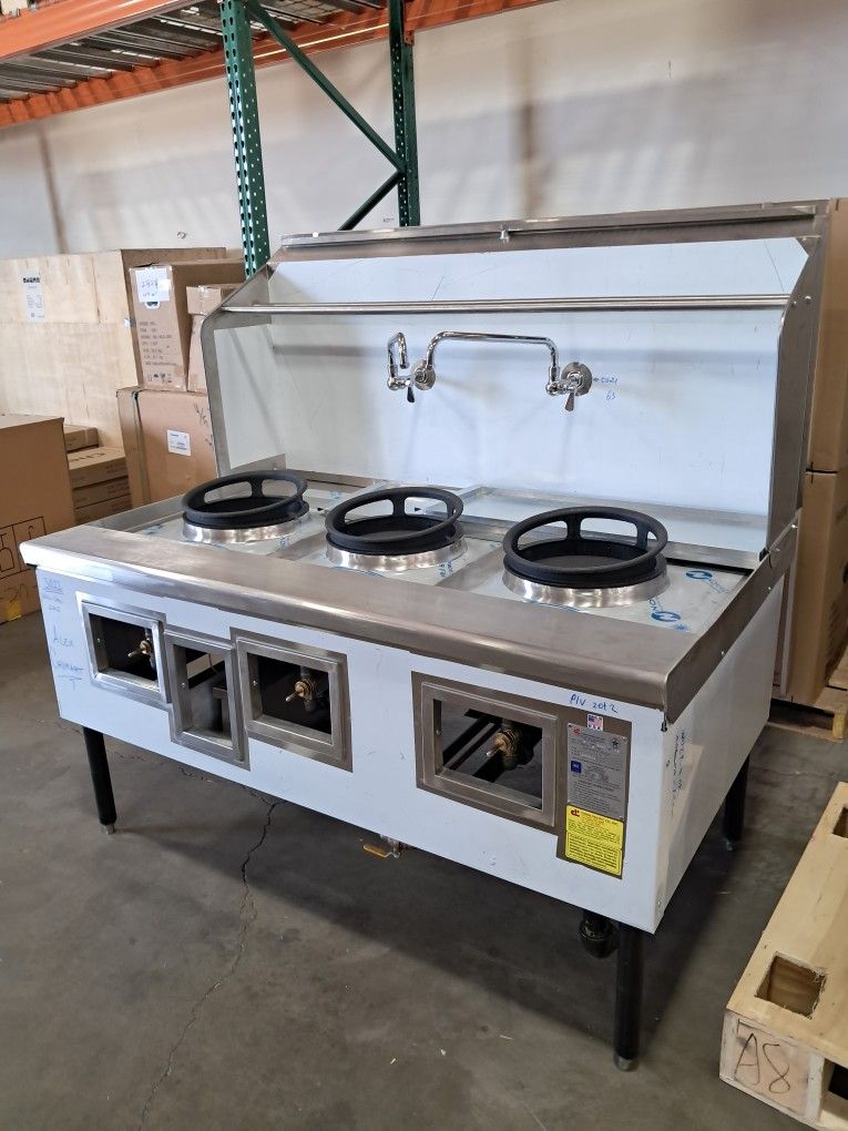 NSF Certified Warranty Commercial Restaurant Equipment Wok Pasta Cookers Fryers