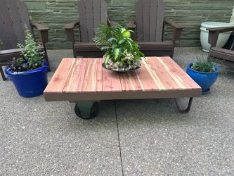 Industrial Cart Coffee Table