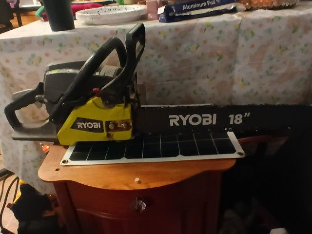 Ryobi 18 Inch Bar And Chainsaw Brand New