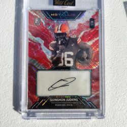 Quinshon Judkins 1/8 Auto