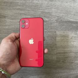 iPhone 11 Red Unlocked *Update small crack in front*