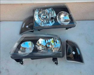 01-11 Ford Ranger Headlights Luces Focos Micas Faros Faroles Headlamps