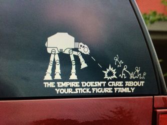 Star Wars Vinyl Decal Sticker