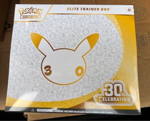 Pokémon TCG 30th Celebration Elite Trainer Box