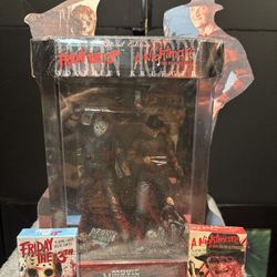 Freddy Jason Movie Maniacs McFarlane bundle