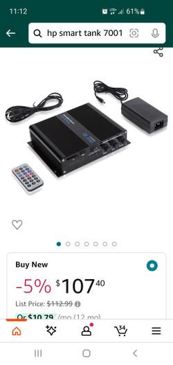 PYLE PFMRA640BB MARINE AMPLIFIER 6 Channel