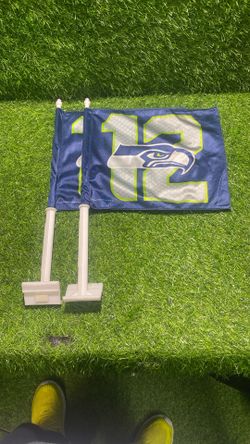 Seattle Seahawks 12’s Car Window Flags