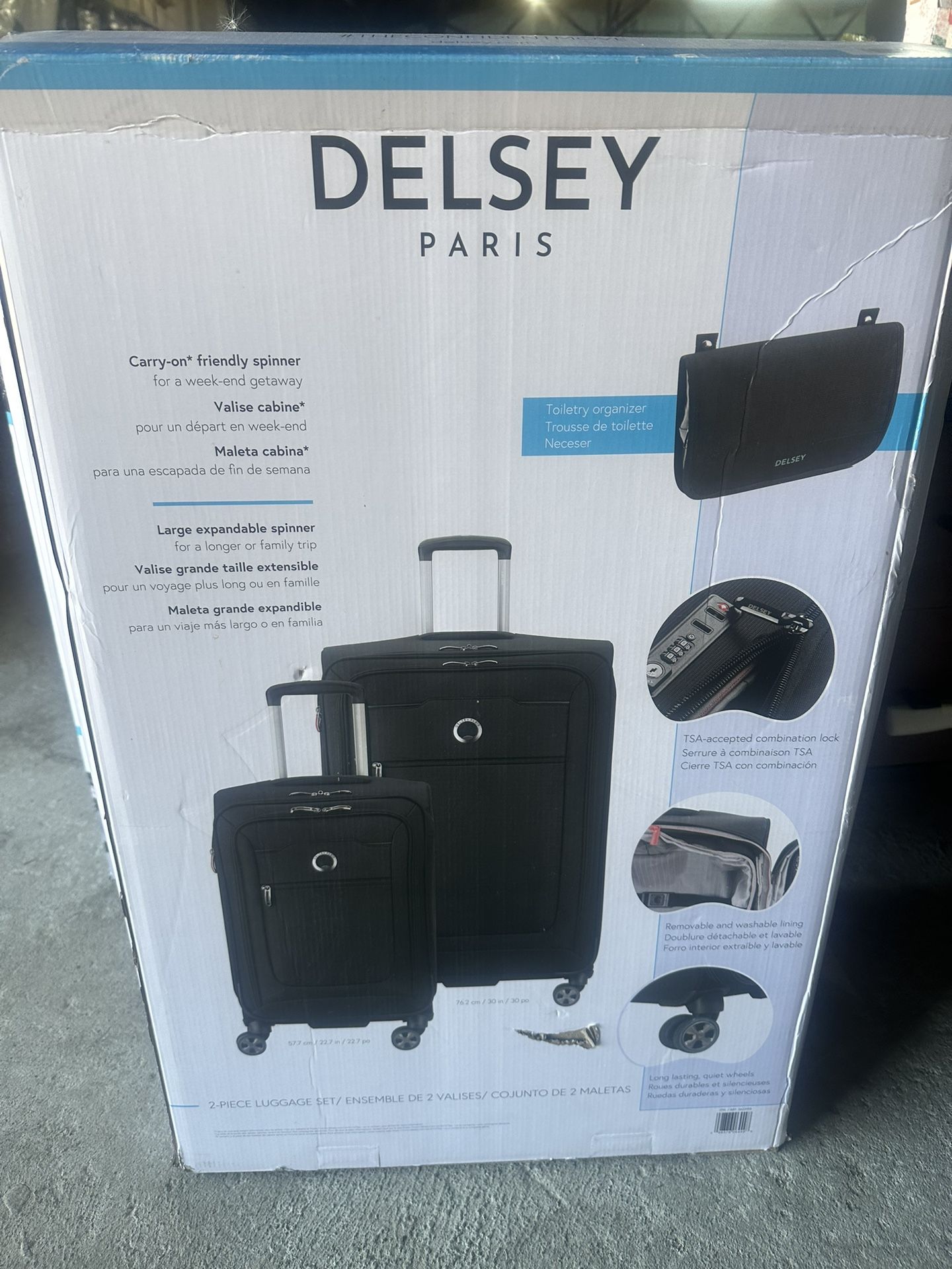 Traveling luggage 2sets