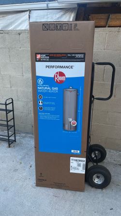 Water heater natural gas Rheem 40 gallons