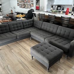 IKEA Morabo Sectional Sofa + Ottoman