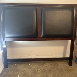 Headboard, Nightstand And Tall Dresser
