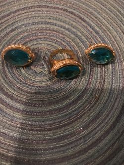Ring and earring set