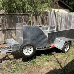 Motorcycle trailer