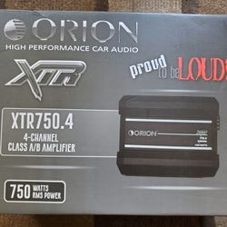 Orion Xtr 750.4 Amplifier 