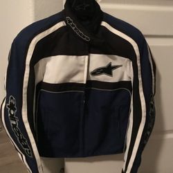 Women motorcycle alpinestars jacket