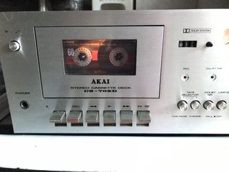 Vintage Akai Japan Cs-702d Ii Stereo Tape Deck Cassette