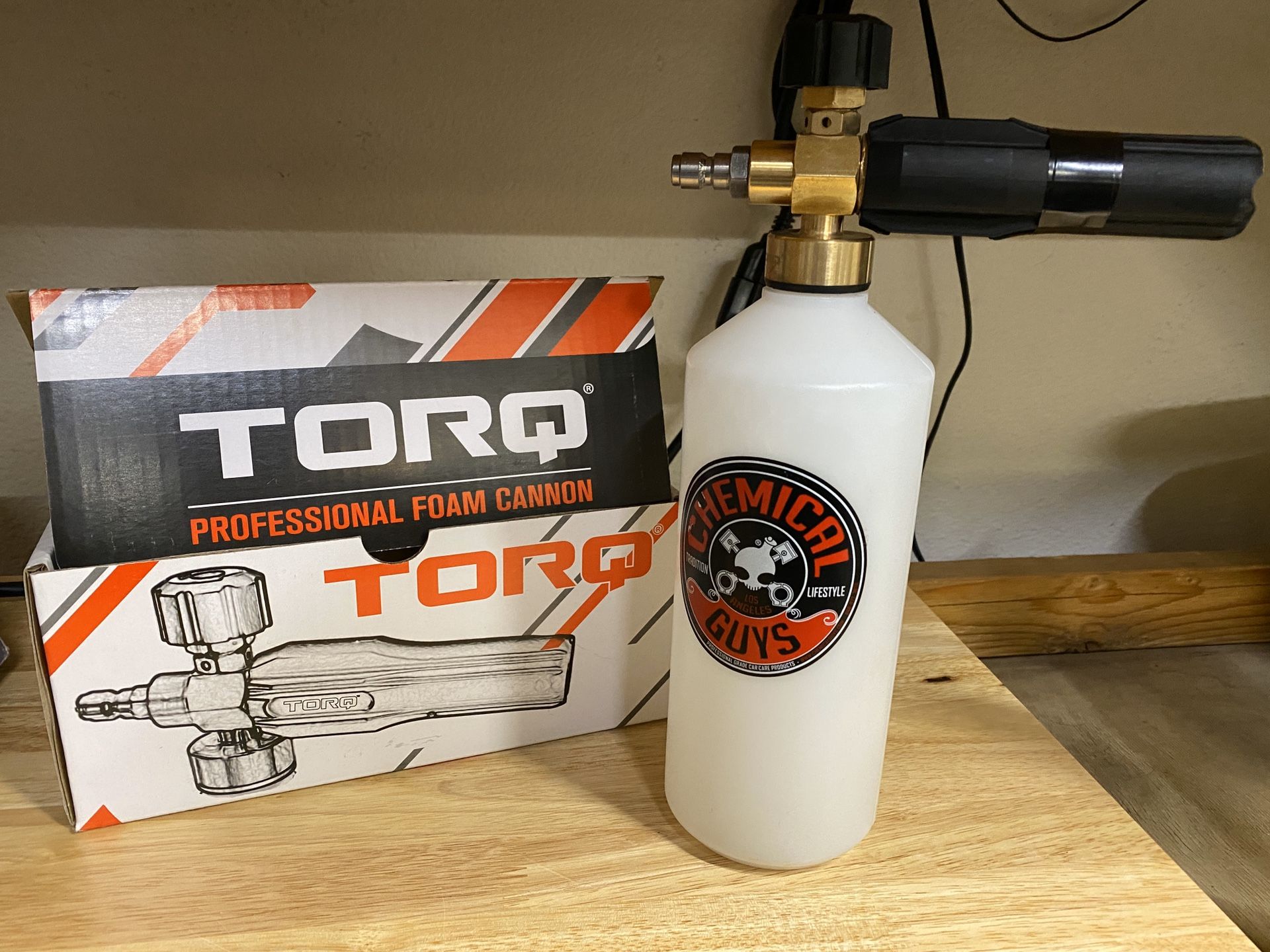 Chemical Guys Foam Cannon for pressure washer for Sale in Las Vegas, NV