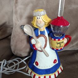 Midwest Canon Falls Gooseberry Patch “SPARKLES KITCHEN ANGEL” Bubble Light