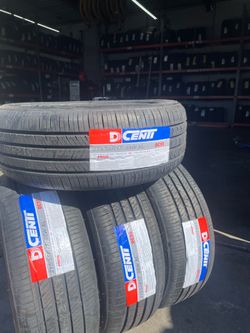 215-55R17 brand new tire set. With installation