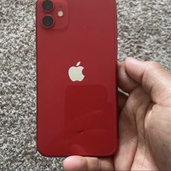 Red IPhone 11 Unlocked
