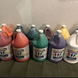 Colorations 11 Gallons Of Paint Brand New 