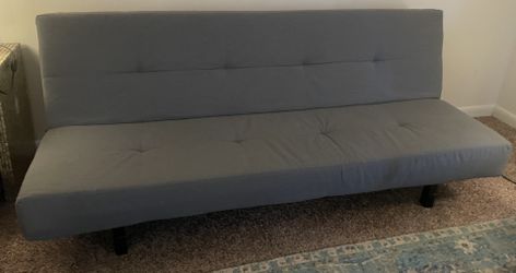 Bluish Gray Sofa / Futon
