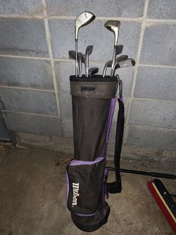 Wilson Golf bag and clubs