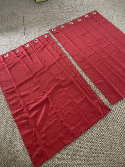 Red Curtains