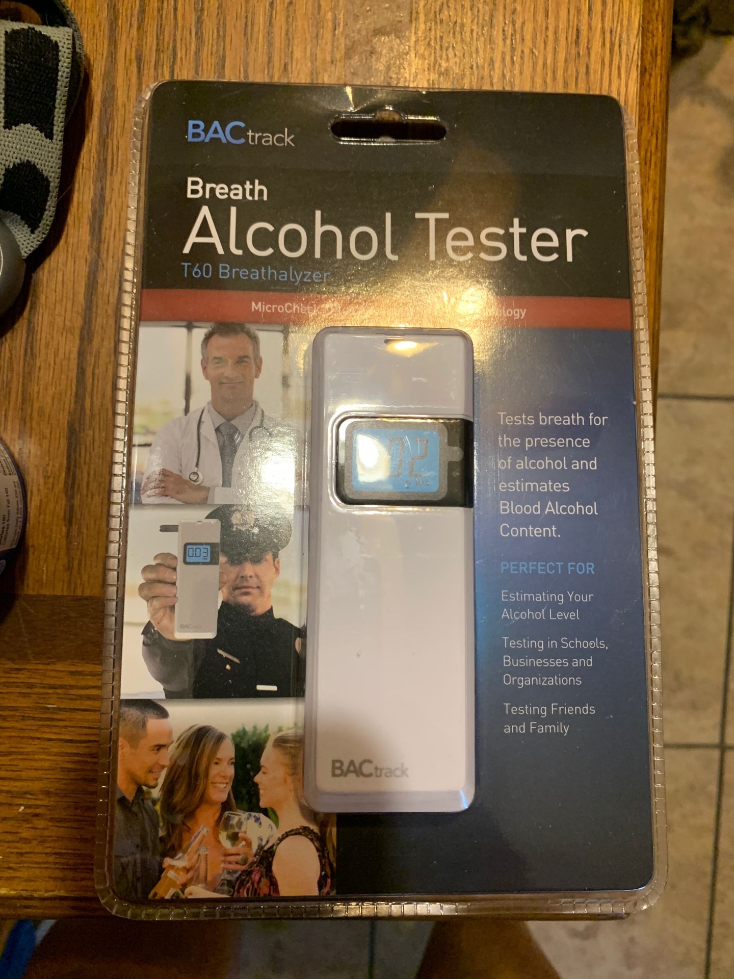 Portable Breath alcohol tester new