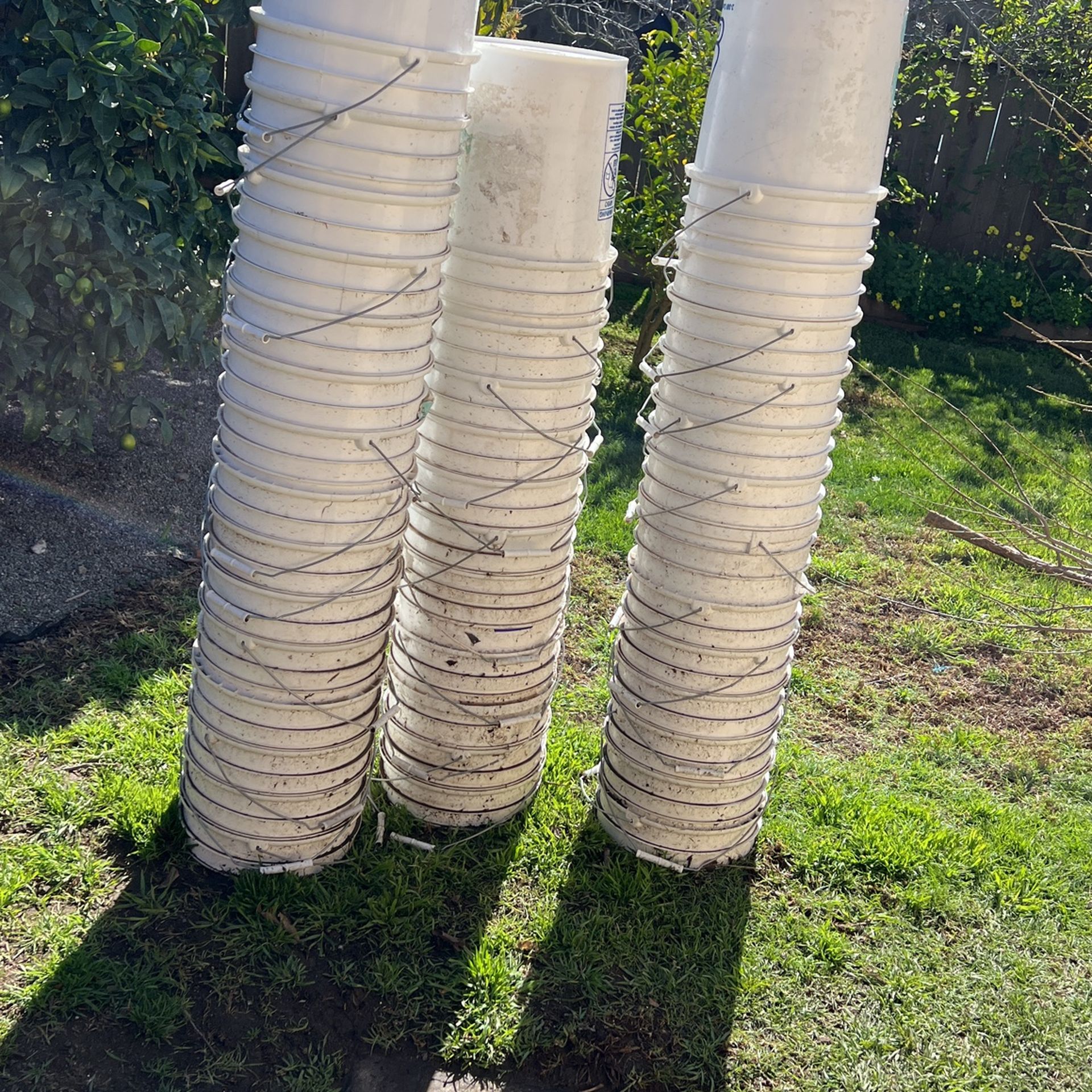 Used 5 Gallon Buckets $3 No Lids
