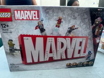 Marvel #76313 MARVEL Logo & Minifigures
