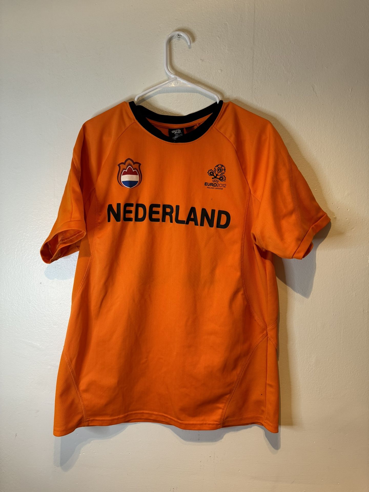 2012 Euro Netherlands Soccer Jersey Mens Size L Nederlands