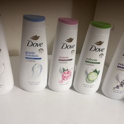 Dove body wash 5 for $25