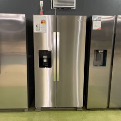 Whirlpool Stainless Steel Side By Side Refrigerator💸