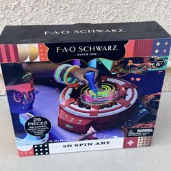 FAO Schwarz NEW 3D Spin Art Toy