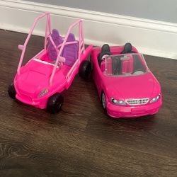 Barbie car + Barbie Beach Buggy 