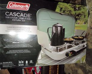 Coleman Cascade 3 burner NIB
